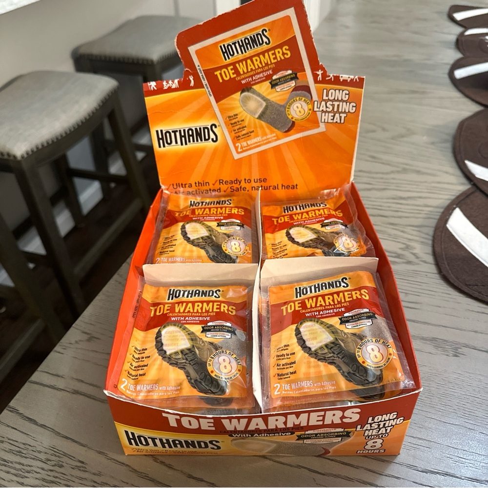 HotHands Toe Warmers 80 warmers (40 pairs)